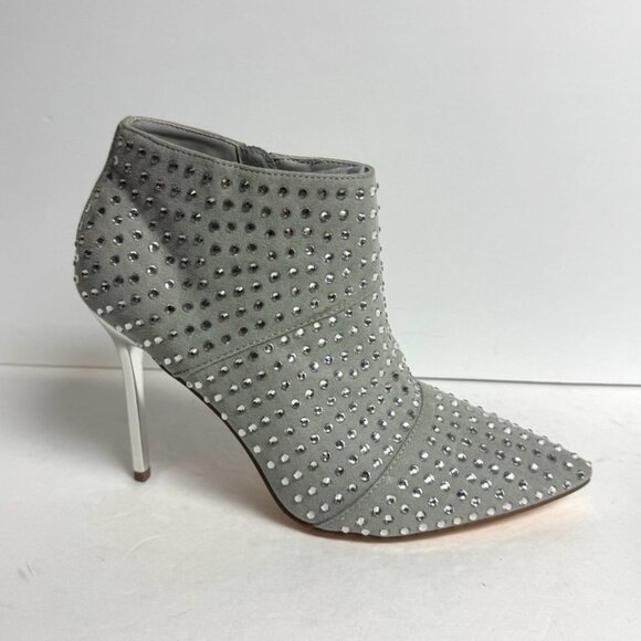 Steve Madden Womens Primerra Bootie Gray Size 10 M - Picture 1 of 6